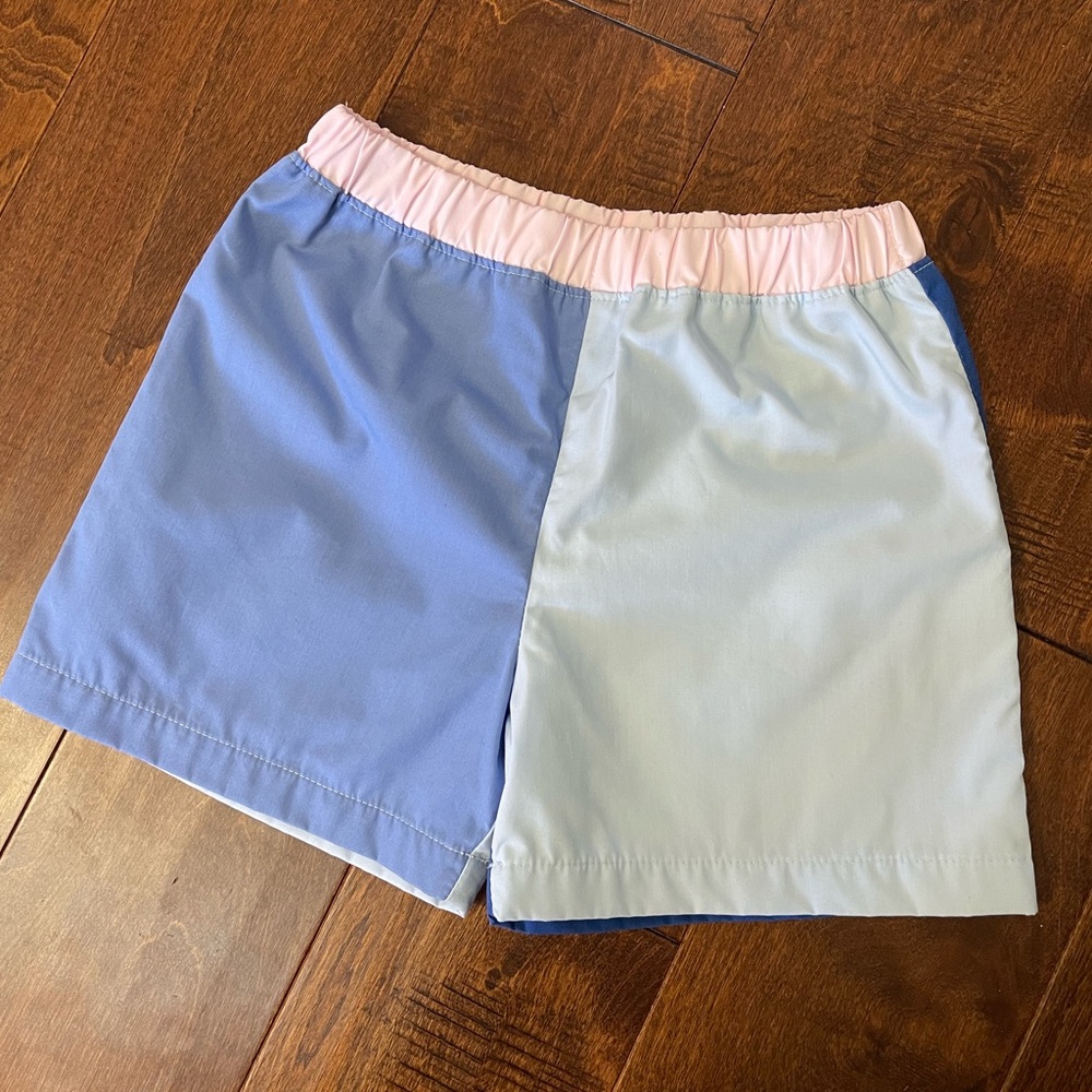 TBBC Blue Colorblock Shelton Shorts - sz 5